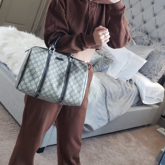 Gucci GG Monogram Medium Joy Boston Bag- Authentic - Picture 12 of 14